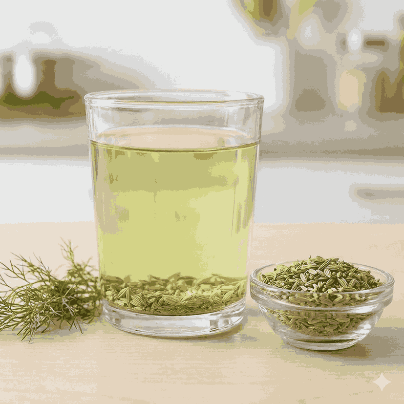 Top 5 Tea Alternatives For Weight Loss tea alternative saunf (fennel) water